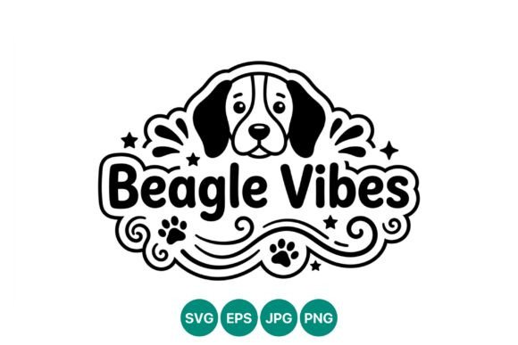 Beagle Vibes Dog Face Vector Review