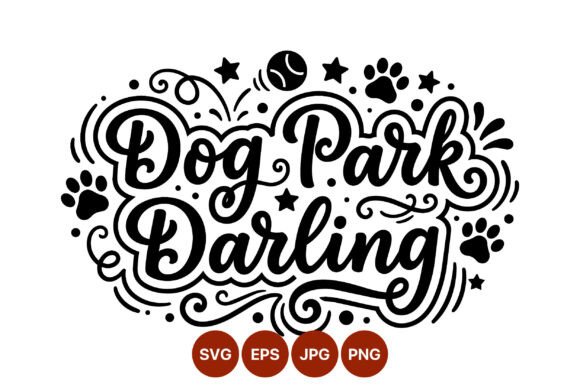 Dog Park Darling Script Lettering Review