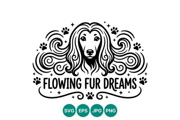 Flowing Fur Dreams Dog Head Vector Review