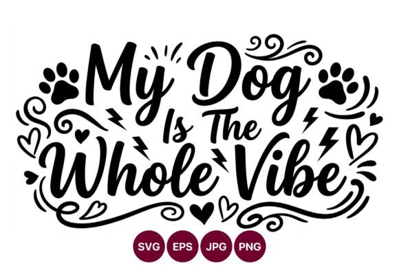My Dog is the Whole Vibe Calligraphic Review
