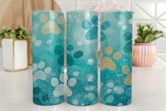 Paw Pattern Dog Tumbler Design Review